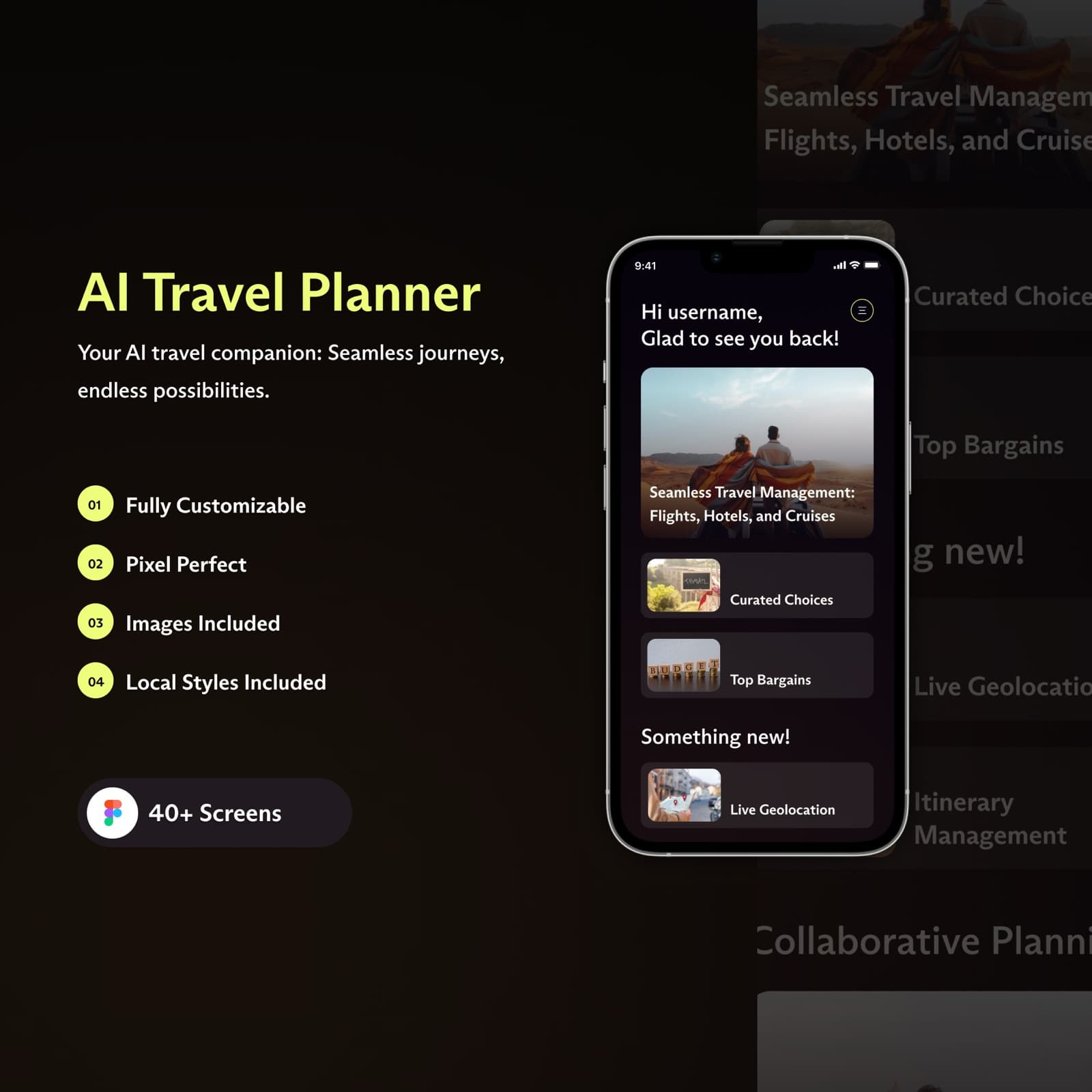 Roamly AI — Autonomous Travel Planning & Itinerary Engine design showcase